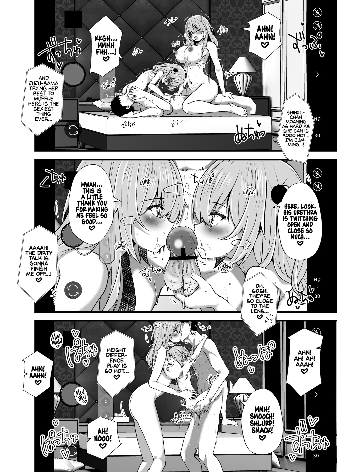 Hentai Manga Comic-Fucking Two Cosplayers for Free as We Pretend We're Streaming a Cucking Session-Read-21